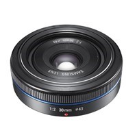 Product: Samsung SH 30mm f/2 NX Pancake lens black grade 10 (new: display)