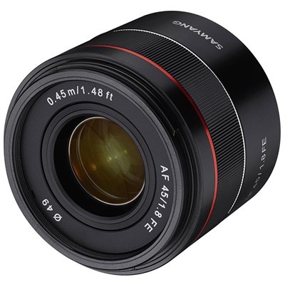 Product: Samyang AF 45mm f/1.8 Lens: Sony FE Autofocus
