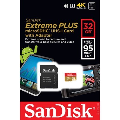 Product: SanDisk Micro SD Extreme Pro 32GB 95MB/s