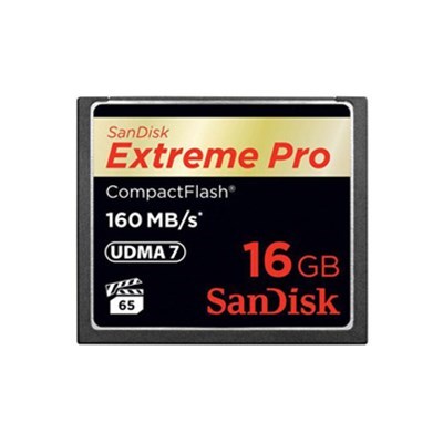 Product: SanDisk Extreme PRO 16GB CF Card 160MB/s 1067x