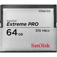 Product: SanDisk Extreme PRO 64GB CFast 2.0 Card 515MB/s 3433x
