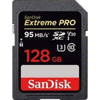 Product: SanDisk Extreme PRO 128GB SDXC Card 95MB/s 633x V30 Card (1 only)