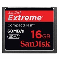 Product: Sandisk SH Extreme 16Gb/60Mb/s CF card grade 9