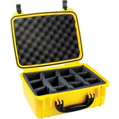 Product: SeaHorse SE520 Case Yellow w/ Adjustable Dividers