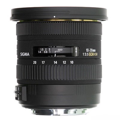 Product: Sigma 10-20mm f/3.5 EX DC HSM Lens: Canon EF