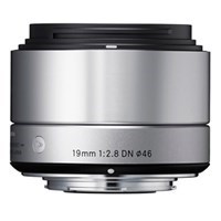 Product: Sigma 19mm f/2.8 DN Lens Silver: Micro Four Thirds