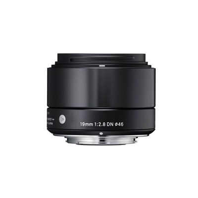 Product: Sigma 19mm f/2.8 DN Lens Black: Sony E