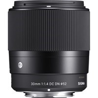 Product: Sigma 30mm f/1.4 DC DN Contemporary Lens: Sony E