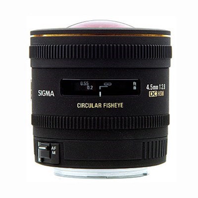 Product: Sigma 4.5mm f/2.8 EX DC Fisheye HSM Lens: Nikon F