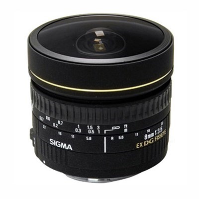 Product: Sigma 8mm f/3.5 EX DG Fisheye Lens: Canon EF