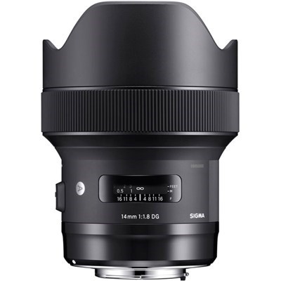 Product: Sigma 14mm f/1.8 DG HSM Art Lens: Canon EF