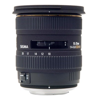 Product: Sigma SH 10-20mm f/4-5.6 EX DC HSM lens for Nikon grade 7