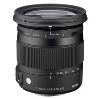 Product: Sigma 17-70mm f/2.8-4 DC Macro OS HSM Lens: Canon EF