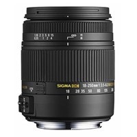 Product: Sigma 18-250mm f/3.5-6.3 DC Macro OS HSM Lens: Canon EF
