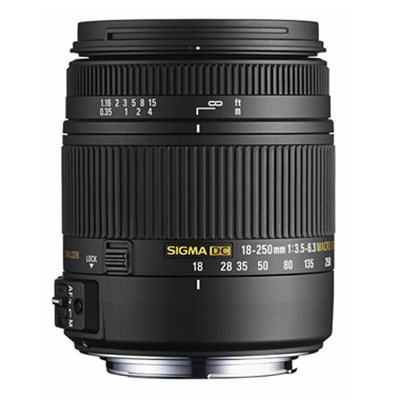 Product: Sigma 18-250mm f/3.5-6.3 DC Macro OS HSM Lens: Nikon F