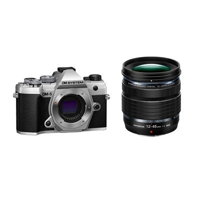 Product: OM System OM-5 Silver with 12-45mm Lens Kit