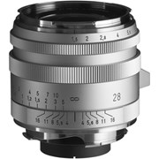 Voigtlander 28mm f/1.5 Nokton Type I Lens Aluminum Silver : Leica M