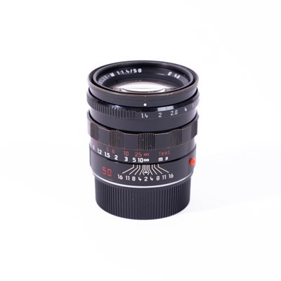 Product: Leica SH 50mm f/1.4 Summilux-M III Pre-ASPH Black Paint (6-bit coded) (circa 2006) grade 8