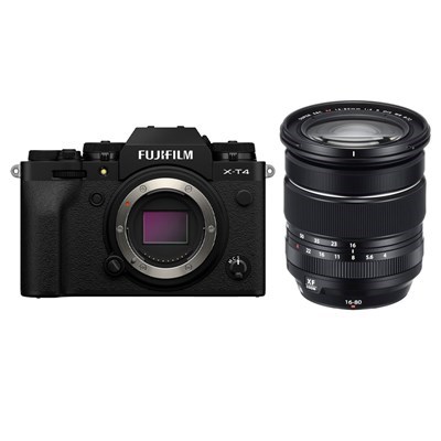 Product: Fujifilm X-T4 Black + 16-80mm f/4 R OIS WR Kit