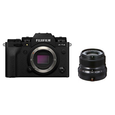 Product: Fujifilm X-T4 Black + 23mm f/2 Black Kit