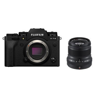 Product: Fujifilm X-T4 Black + 50mm f/2 Black Kit