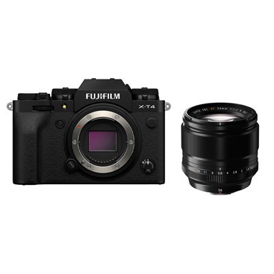 Product: Fujifilm X-T4 Black + 56mm f/1.2 Kit