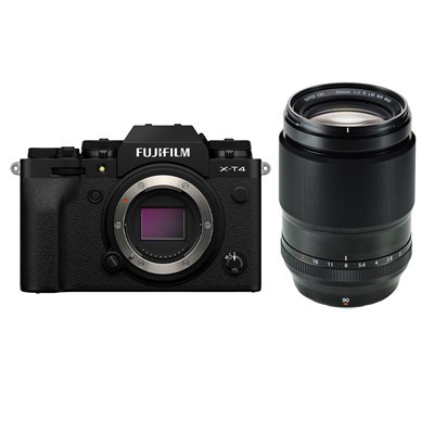 Product: Fujifilm X-T4 Black + 90mm f/2 WR Kit