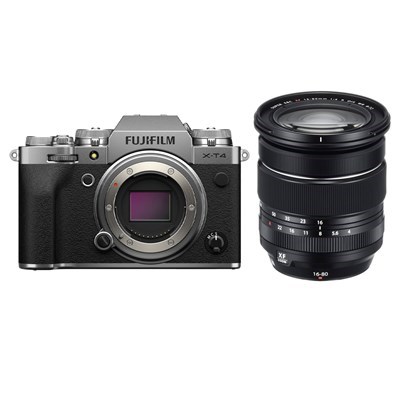 Product: Fujifilm X-T4 Silver + 16-80mm f/4 R OIS WR Kit