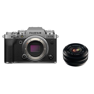 Product: Fujifilm X-T4 Silver + 18mm f/2 R Kit