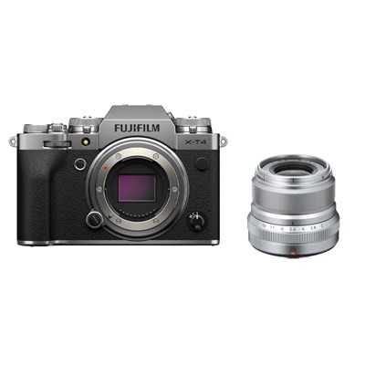 Product: Fujifilm X-T4 Silver + 23mm f/2 Silver Kit