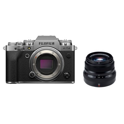 Product: Fujifilm X-T4 Silver + 35mm f/2 Black Kit