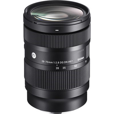 Product: Sigma 28-70mm f/2.8 DG DN Contemporary Lens: Sony FE