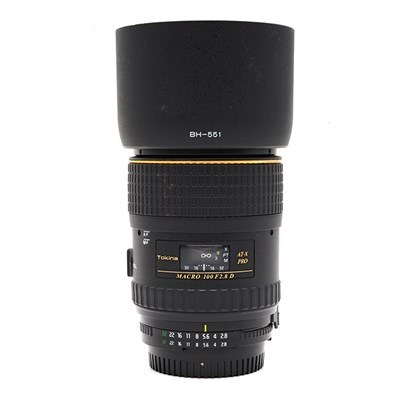 Product: Tokina SH 100mm f/2.8 Pro macro lens for Nikon: grade 9