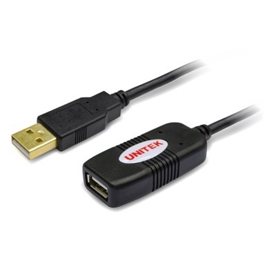 Product: Unitek 5m USB 2.0 Active Extension Cable