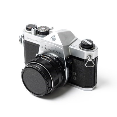 Product: Pentax SH SP (Spotmatic) + 50mm f/1.4 Super-Takumar SMC lens grade 7
