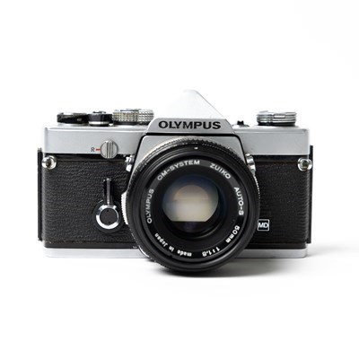 Product: Olympus SH OM-1 silver + 50mm f/1.8 Auto-S grade 8