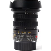 Leica SH 28-35-50mm f/4 Tri-Elmar-M ASPH lens(6 bit code) w/- hood + E49 UVa filter grade 8