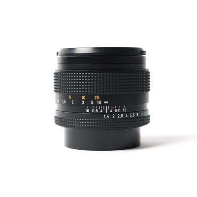 Product: Contax SH 50mm f/1.4 Zeiss CY MMJ lens w/- 55mm colour filter set grade 10