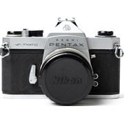 Pentax SH SP (Spotmatic) + 50mm f/2 Mamiya/Sekor lens grade 7