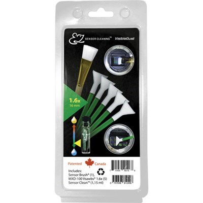 Product: VisibleDust EZ Plus: 5 Green 1.6 + Sensor Clean 1.15ml + Sensor Brush