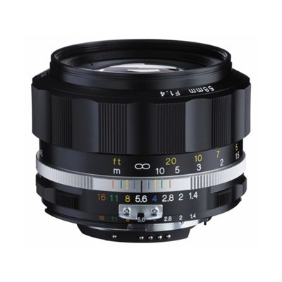 Product: Voigtlander SH 58mm f/1.4 SL-IIS NOKTON Black Lens: Nikon F grade 10