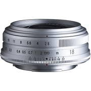 Voigtlander 18mm f/2.8 Color Skopar Aspherical Silver : Fujifilm X
