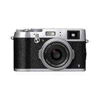 Product: Fujifilm SH X100T APS-C silver: w/- extra battery (9,600 actuations) grade 8