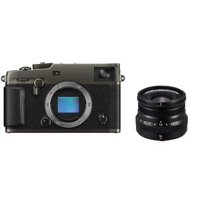 Product: Fujifilm X-Pro3 Duratect Black + 16mm f/2.8 Black Kit