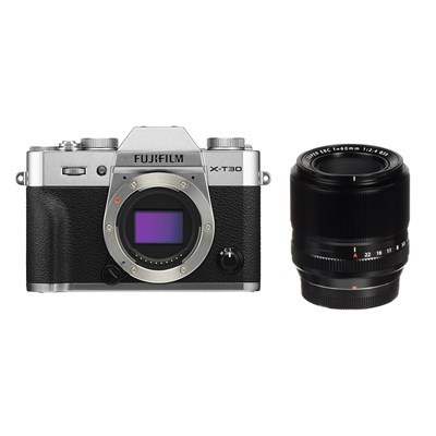 Product: Fujifilm X-T30 silver + 60mm f/2.4 kit