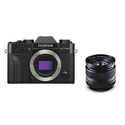 Product: Fujifilm X-T30 black + 14mm f/2.8 kit