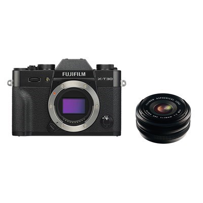 Product: Fujifilm X-T30 black + 18mm f/2 kit