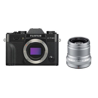 Product: Fujifilm X-T30 black + 50mm f/2 silver kit