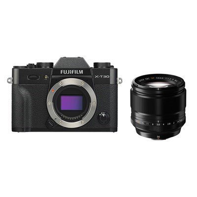 Product: Fujifilm X-T30 black + 56mm f/1.2 kit