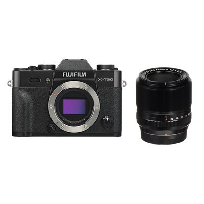 Product: Fujifilm X-T30 black + 60mm f/2.4 kit
